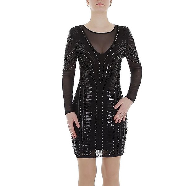 Ital-Design Partykleid Damen Party & Clubwear Pencil (86365279) Pailletten günstig online kaufen