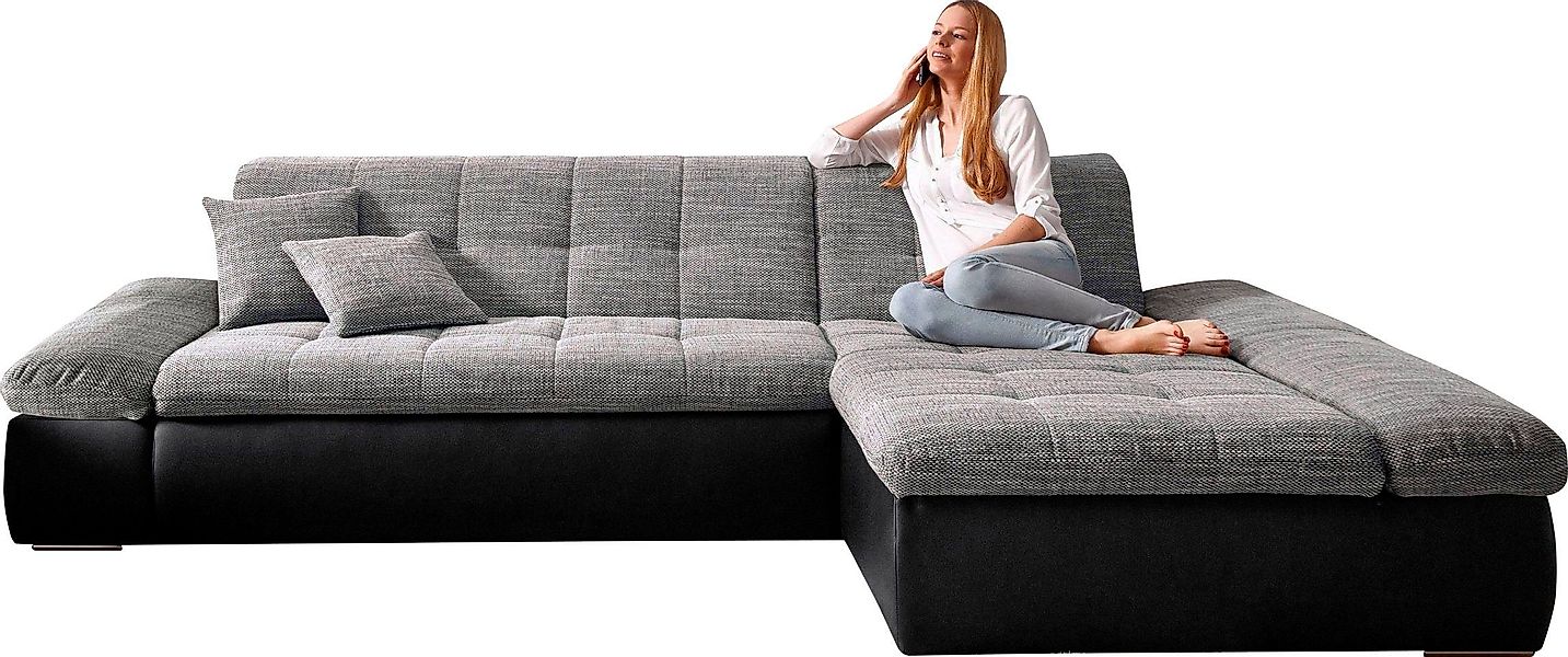 DOMO collection Ecksofa Moric, L-Form, XXL-Sofa günstig online kaufen
