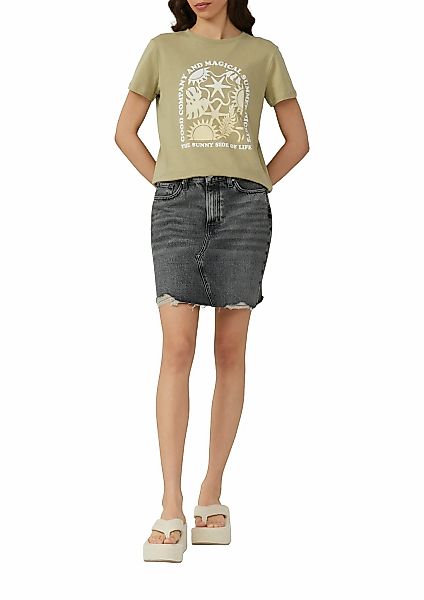 QS T-Shirt, mit Print günstig online kaufen