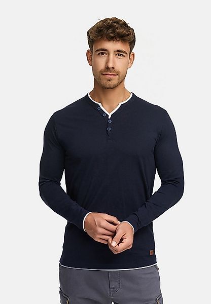 Indicode Langarmshirt Herren INColeson Shirt Langarm Herrenshirt Langarmshi günstig online kaufen