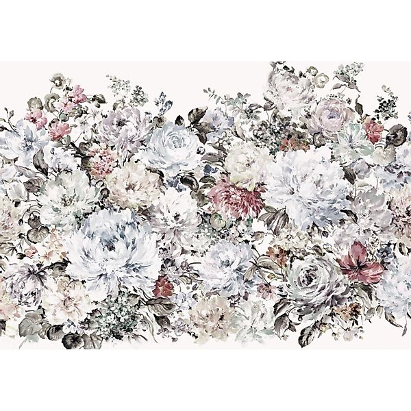 Sanders & Sanders Fototapete Blumen Multicolor 400 x 280 cm 612034 günstig online kaufen