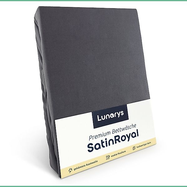 Lunarys Bettwäsche SatinRoyal, Luxus Satin Bettwäsche günstig online kaufen