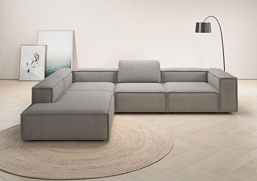 Places of Style Ecksofa »Watertown moderne L-Form«, Breite 311 cm günstig online kaufen