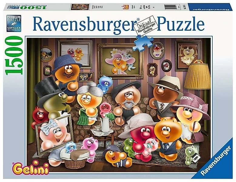 Ravensburger Puzzle Ravensburger, Gelini Familienporträt, 1500 Teile Puzzle günstig online kaufen