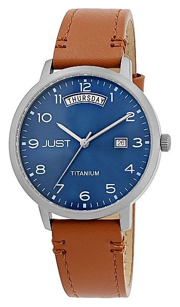 JUST WATCH Quarzuhr Miko mit Echtlederarmband, allergikerfreundlich günstig online kaufen