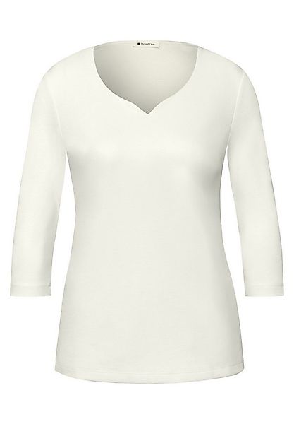 STREET ONE Langarmshirt LTD QR Style heart neck Ada 3/ günstig online kaufen