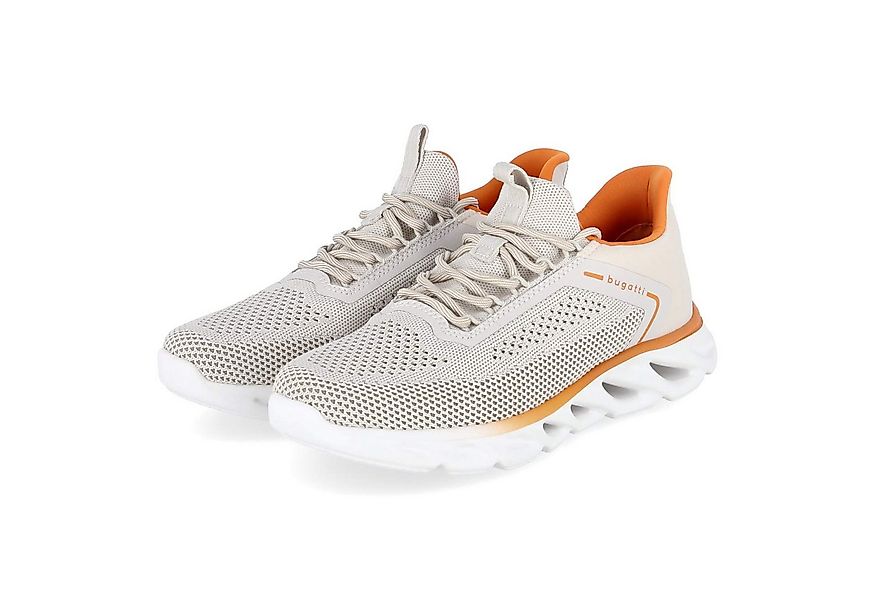 bugatti Bugatti 341AVK626900-5200 Herren Textil & Synthetik beige Schnürsch günstig online kaufen