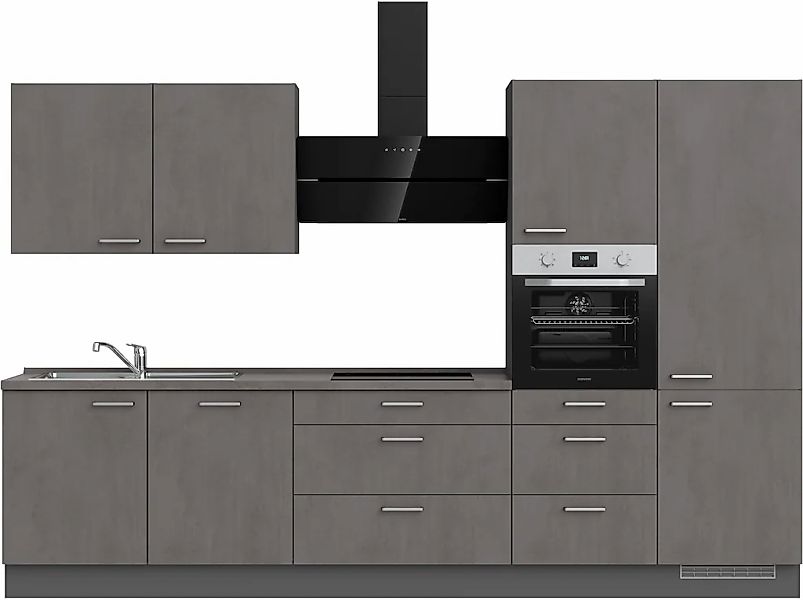 nobilia Küchenzeile ""Riva II"" vormontiert, Ausrichtung wählbar, Breite 33 günstig online kaufen