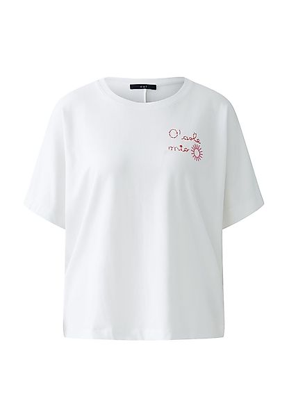 Oui T-Shirt T-Shirt elastische Baumwoll- Modalmischung günstig online kaufen