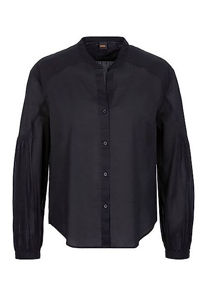 BOSS ORANGE Klassische Bluse "Berday Premium Damenmode", mit Ballonärmeln günstig online kaufen
