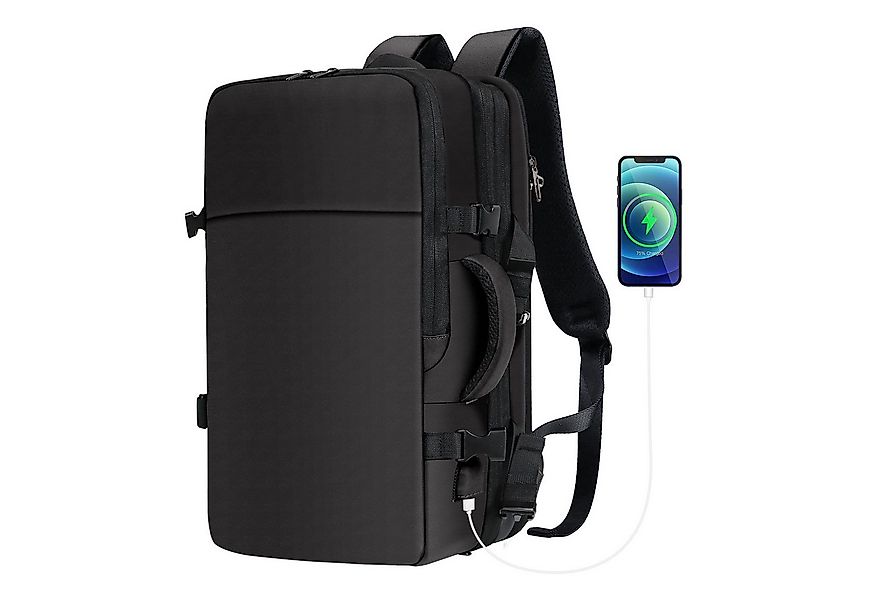 TAN.TOMI Reiserucksack 50L Handgepäck Reiserucksack Flugzeug, Groß 17 Zoll günstig online kaufen