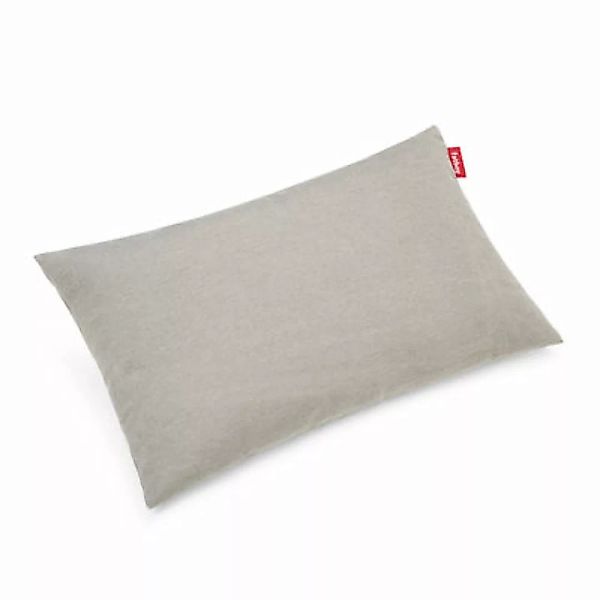 Outdoor-Kissen King OUTDOOR textil grau beige / Olefin-Stoff - 66 x 40 cm - günstig online kaufen