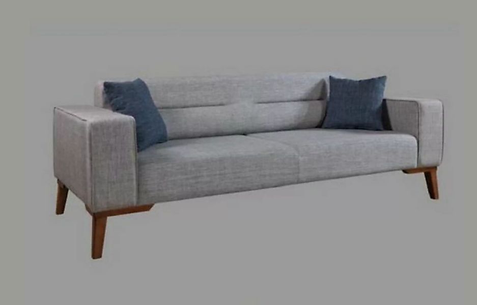 JVmoebel Sofa Sofa 3 Sitzer Textil Polster Luxus Möbel Loft Dreisitzer Neu günstig online kaufen