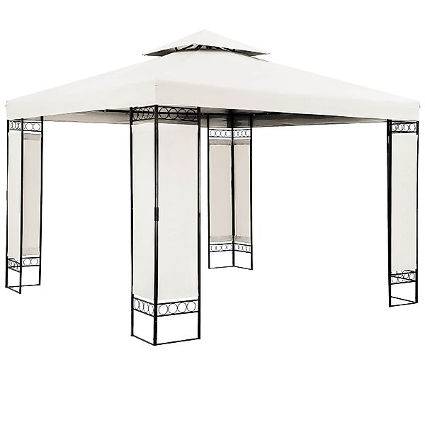 Casaria Pavillon Lorca, 3x3m Farbwahl UV-Schutz günstig online kaufen