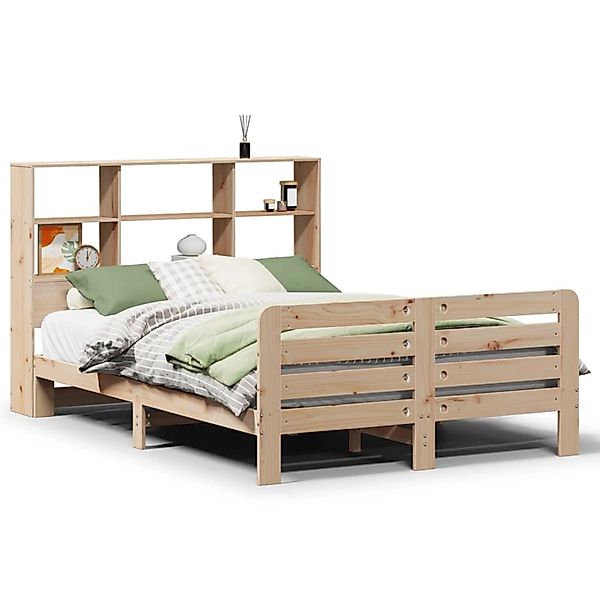 vidaXL Massivholzbett ohne Matratze 120x200 cm Kiefernholz 3309920 günstig online kaufen