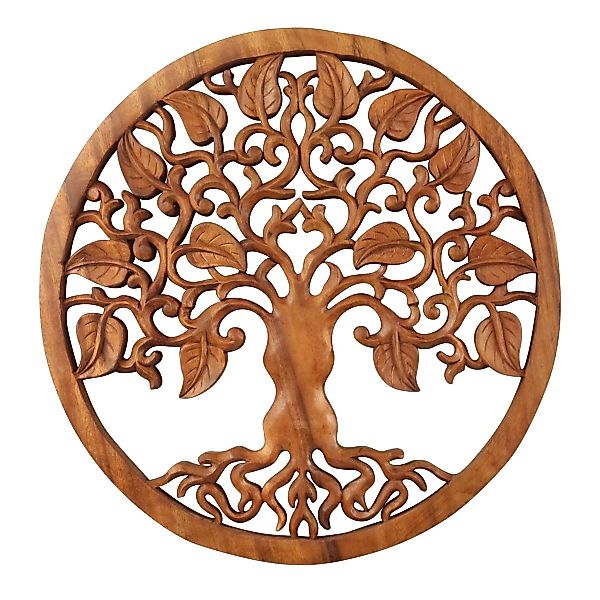 Oriental Galerie Holzbild Mandala Lebensbaum Wandbild günstig online kaufen