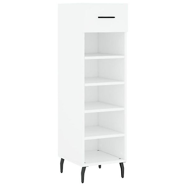 vidaXL Schuhschrank Schuhschrank Braun Eichen-Optik 30x35x105 cm Holzwerkst günstig online kaufen