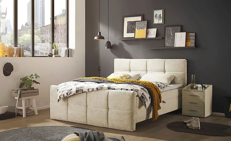 ED EXCITING DESIGN Boxbett "Tijuana" inkl. zwei Bettkästen günstig online kaufen