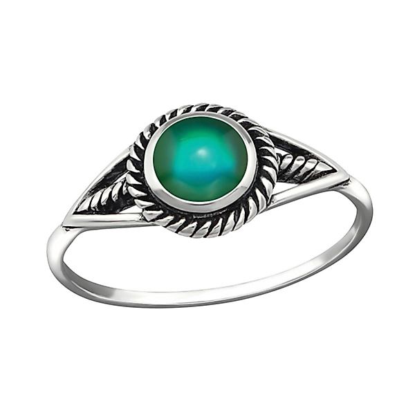 Order & Smile Schmuck Silberring Stimmungsring günstig online kaufen