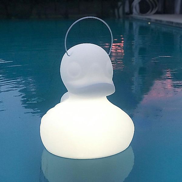 Licht-Trend Dekolicht Schwimmfähige Akku-LED-Lampe Duck-Duck XL günstig online kaufen