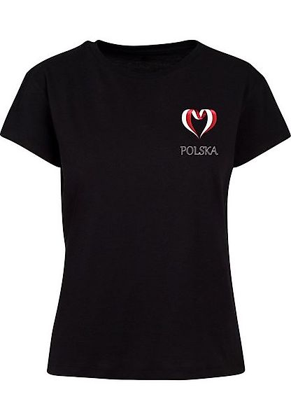 Merchcode T-Shirt Merchcode Ladies Merchcode Football - Poland T-shirt (1-t günstig online kaufen