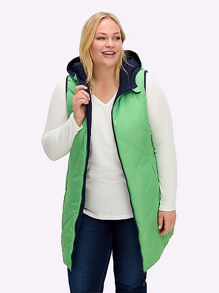 Sheego Jerseyweste Wendeweste günstig online kaufen