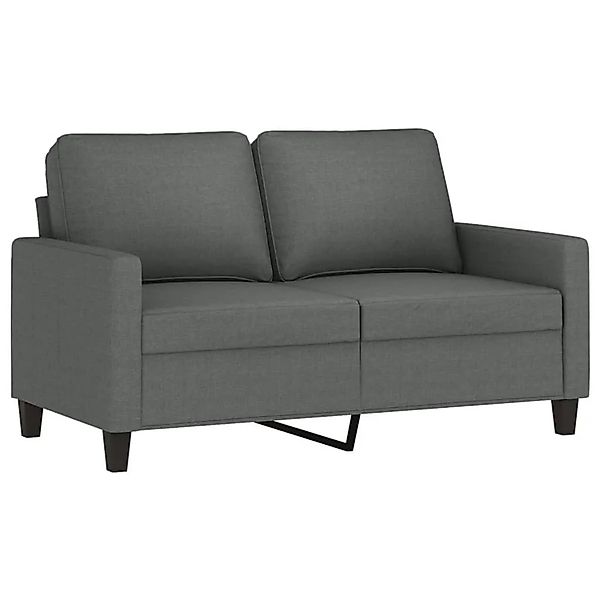 vidaXL 2-Sitzer-Sofa Dunkelgrau 120 cm Stoff 359156 günstig online kaufen