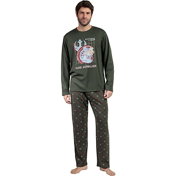 Admas  Pyjamas/ Nachthemden Pyjama Hose Top Langarm Resistance Pilot Star W günstig online kaufen