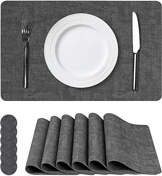 Coonoor Platzset 6er Set Wasserdichte Tischset günstig online kaufen
