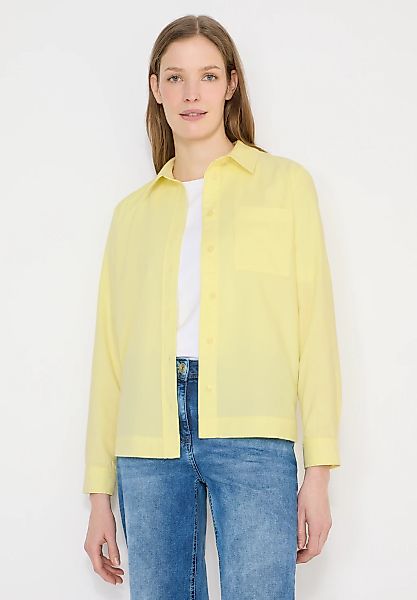 Cecil Langarmbluse aus reiner Baumwolle günstig online kaufen