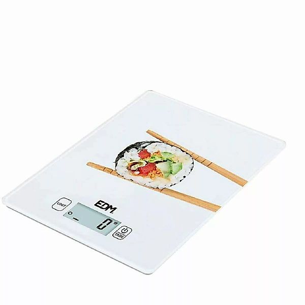 Küchenwaage Edm Weiß 5 Kg (14 X 19.5 Cm) günstig online kaufen