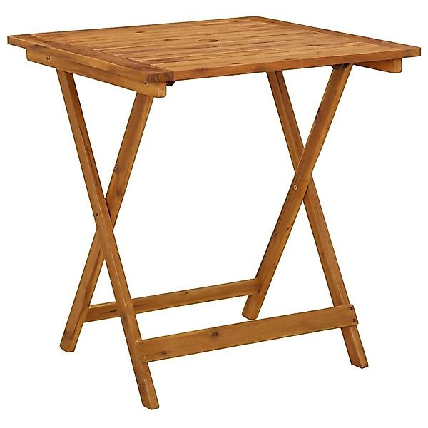 vidaXL Gartentisch Klappbar 70x70x75 cm Massivholz Akazie 46348 günstig online kaufen