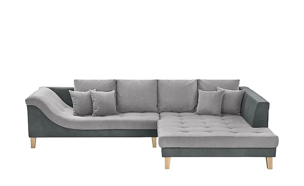 smart Ecksofa  Wilma ¦ grau ¦ Maße (cm): B: 302 H: 82 T: 202.0 Polstermöbel günstig online kaufen