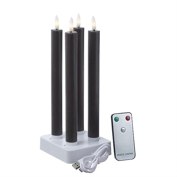 MARELIDA LED-Kerze LED Stabkerzen LISA Tafelkerzen günstig online kaufen