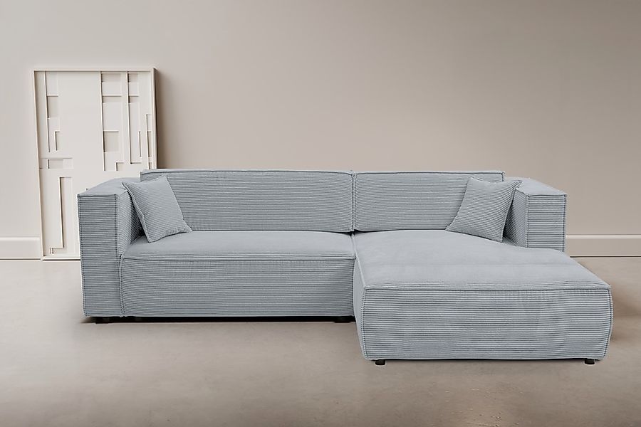 WERK2 Ecksofa "Atlanta-New, modernes Design, Stellmaße 280x147cm, L-Form, K günstig online kaufen