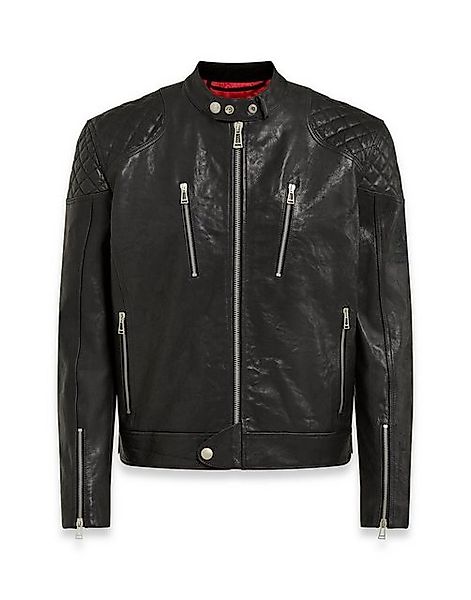 Belstaff Motorradjacke Cheetham Motorrad Lederjacke (Stehkragen) günstig online kaufen