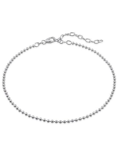 modabilé Fußkette Fußkettchen Kugelkette, 23cm - 28cm, 2,2mm breit, Frauen, günstig online kaufen