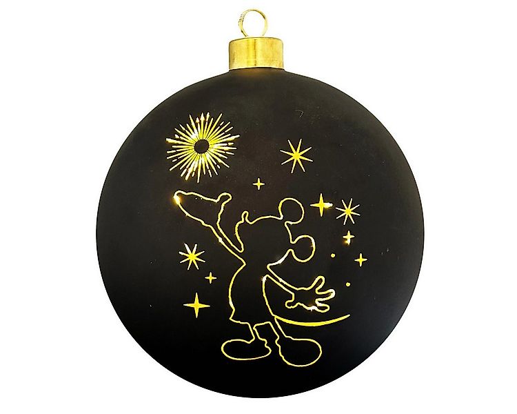 Disney LED Dekolicht Mickey Mouse Weihnachtskugel 15 cm beleuchtet Weihnach günstig online kaufen