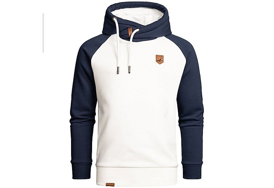Amaci&Sons Kapuzenpullover FONTANA Kapuzenpullover mit Kontrast günstig online kaufen