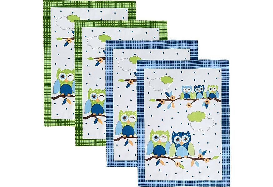 Erwin Müller Geschirrtuch Geschirrtuch 4er-Pack, Baumwolle Motiv günstig online kaufen