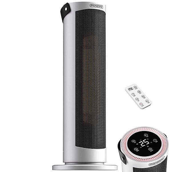 monzana Heizlüfter, 2000 W, Keramik Heizlüfter 2000W 4 Betriebsmodi 15-35°C günstig online kaufen