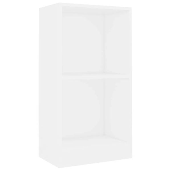 vidaXL Bücherregal Weiß 40x24x75 cm Holzwerkstoff 800819 günstig online kaufen