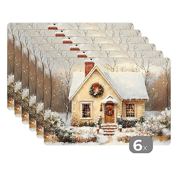 MuchoWow Platzset Weihnachten - Zuhause - günstig online kaufen
