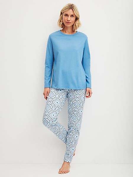 CALIDA Pyjama Cotton Stripes Damen (2 günstig online kaufen