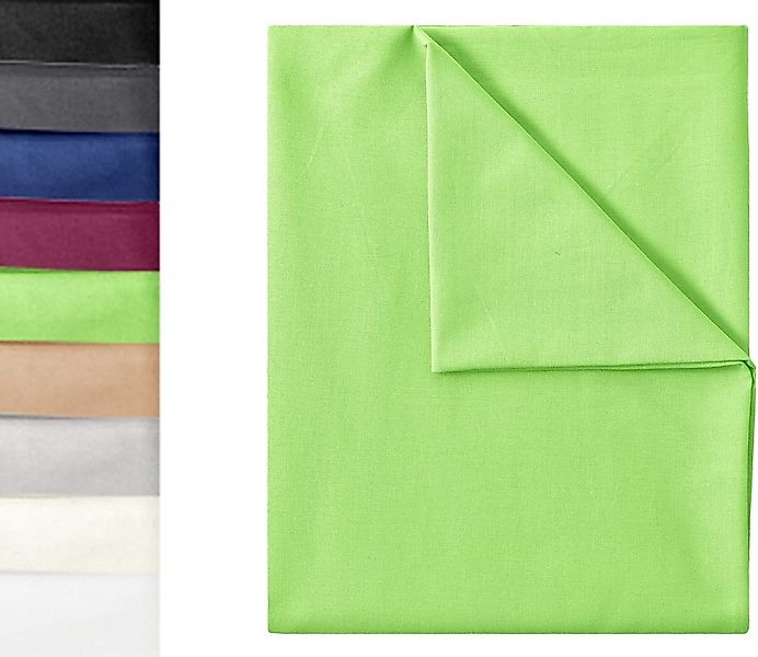 NatureMark Bettlaken gewebtes Bettlaken, 100% Baumwolle, günstig online kaufen