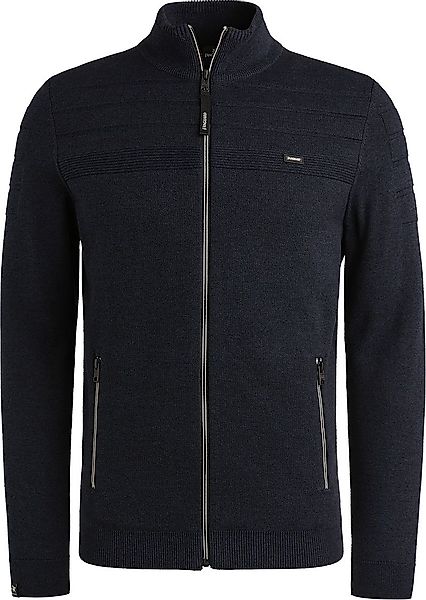 Vanguard Strickjacke Bonded Mouline Navy - Größe 3XL günstig online kaufen