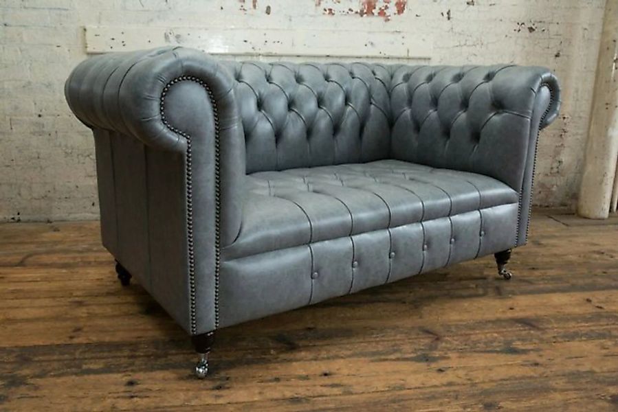 JVmoebel Chesterfield-Sofa, Sofa Chesterfield 2 Sitzer Couch Polster Sitz, günstig online kaufen