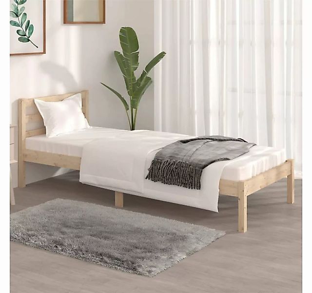 furnicato Bett Massivholzbett Kiefer 75x190 cm günstig online kaufen