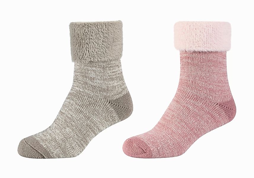 Camano Socken, (2er Pack), Mouline Cosy Socks, wärmende Qualität, sanfte Ze günstig online kaufen