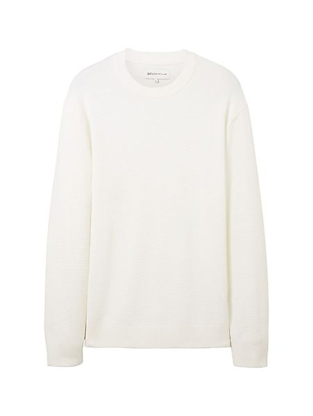 TOM TAILOR Denim Strickpullover STRUCTURED BASIC günstig online kaufen